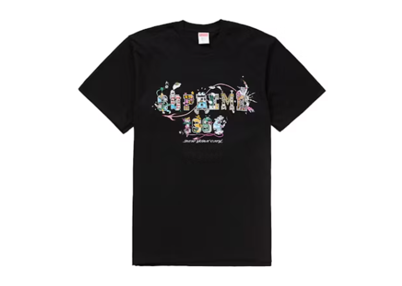 Supreme Varsity Tee Black