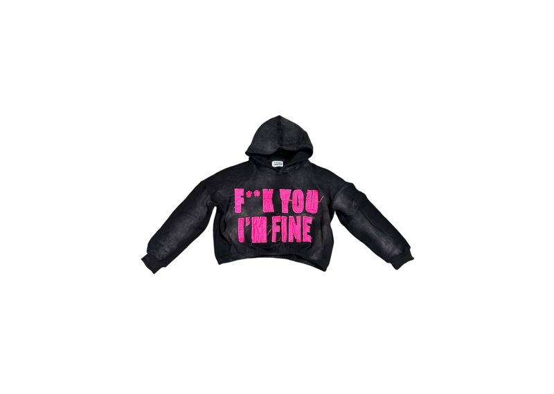 Fine Britches Hoodie F*ck You Purple