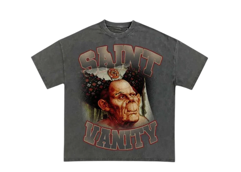 Saint Vanity HOQ T-Shirt Grey