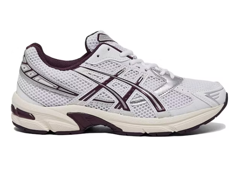 ASICS Gel-1130 White Deep Plum (Womens)