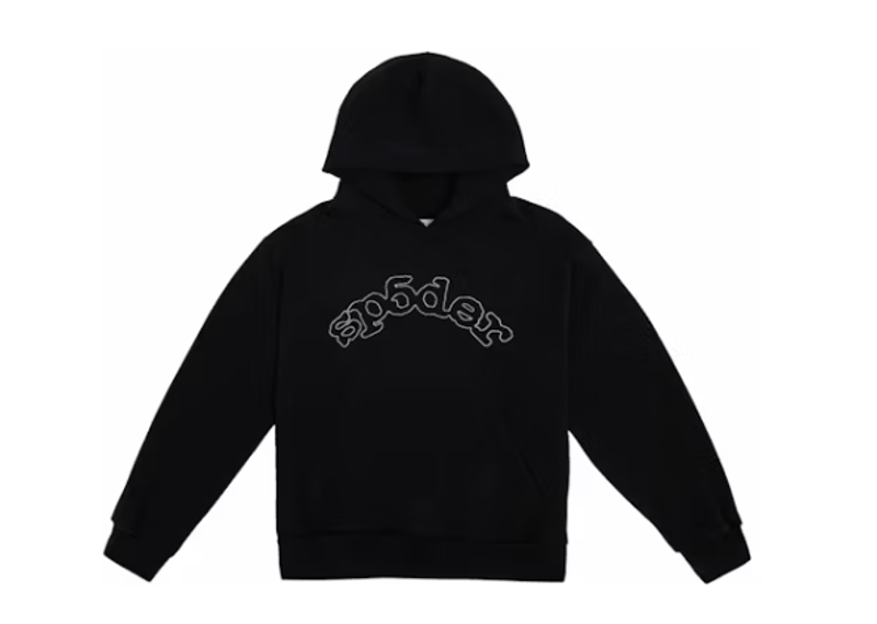 Sp5der OG Logo Hoodie Black