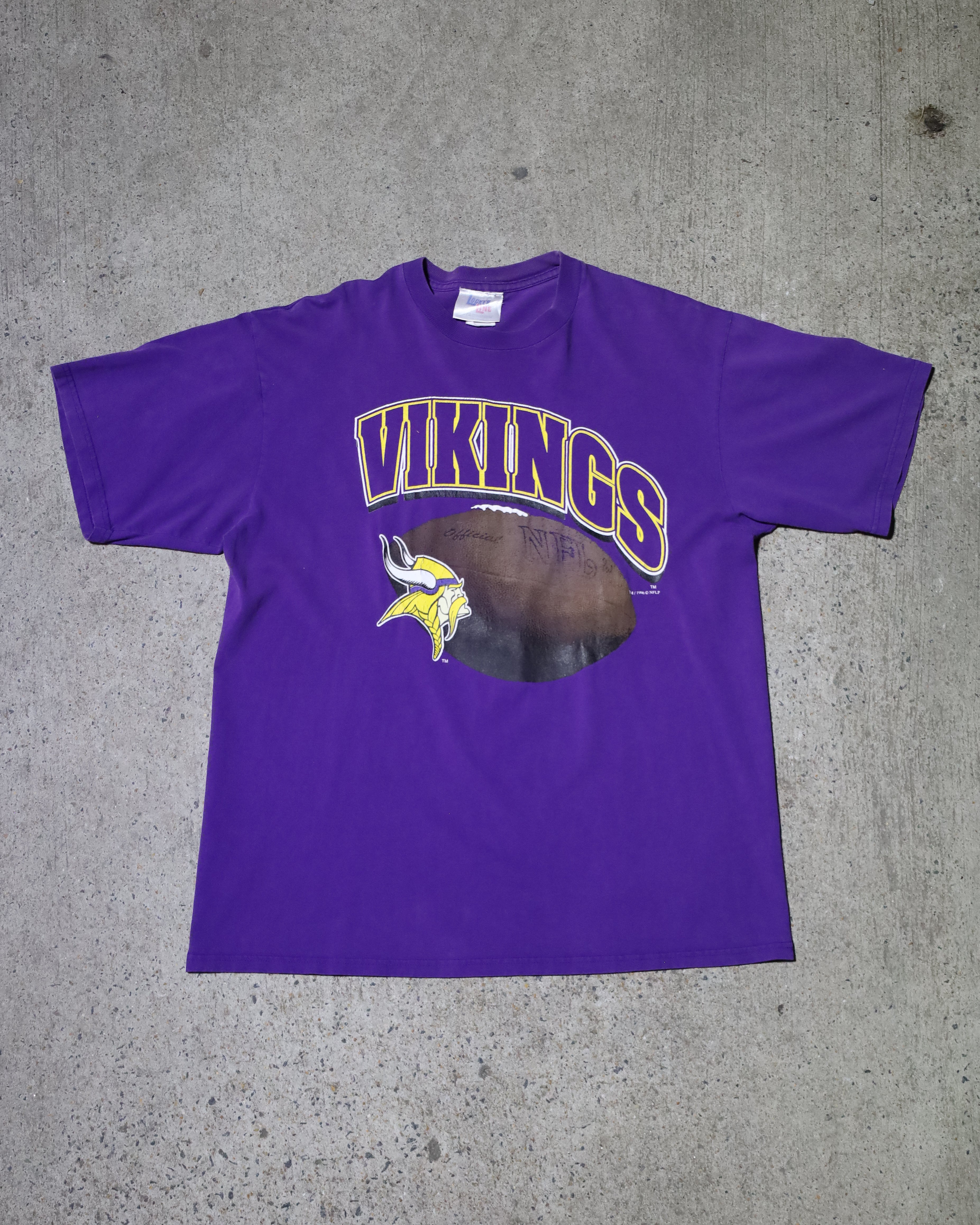 1996 Vikings Purple Front Print