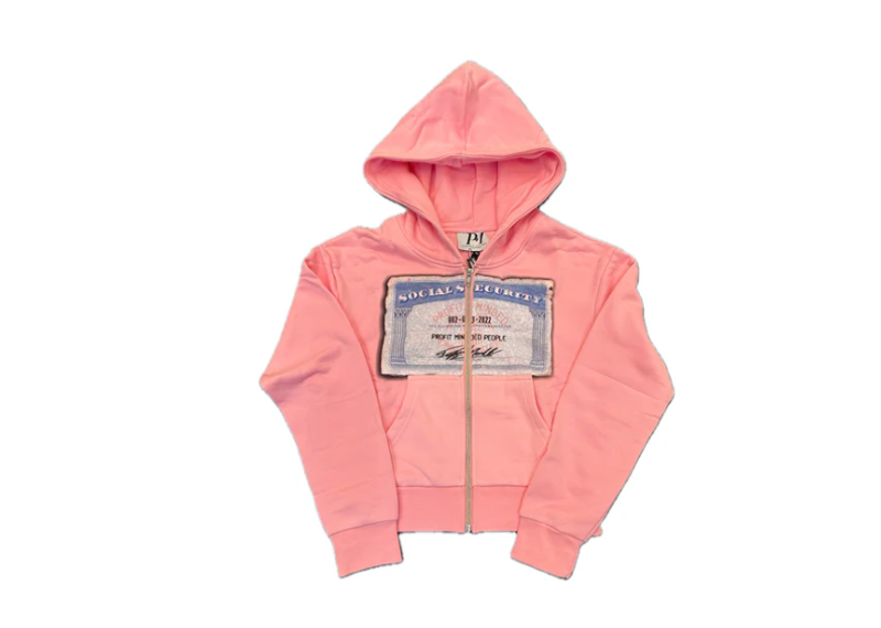 PROFIT MINDED SSN ZIP UP JACKET PINK