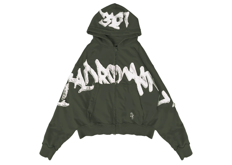 Dead Romance Freedom Hoodie Green