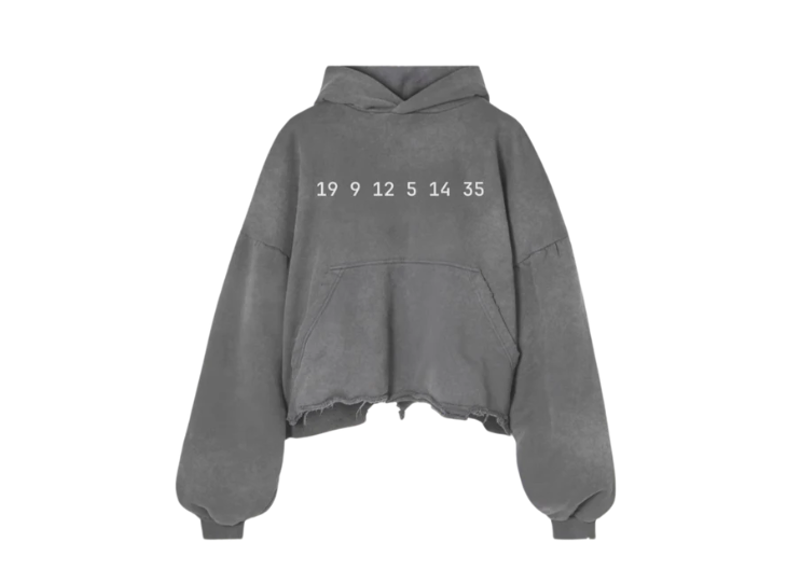 Onyx Apparell  00verly In Time Hoodie Grey