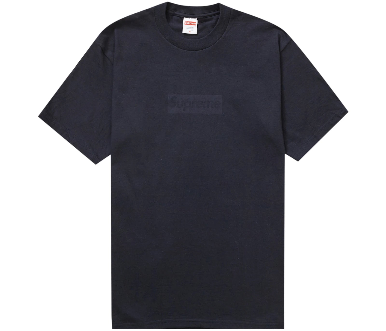 Supreme Tonal Box Logo Tee Navy