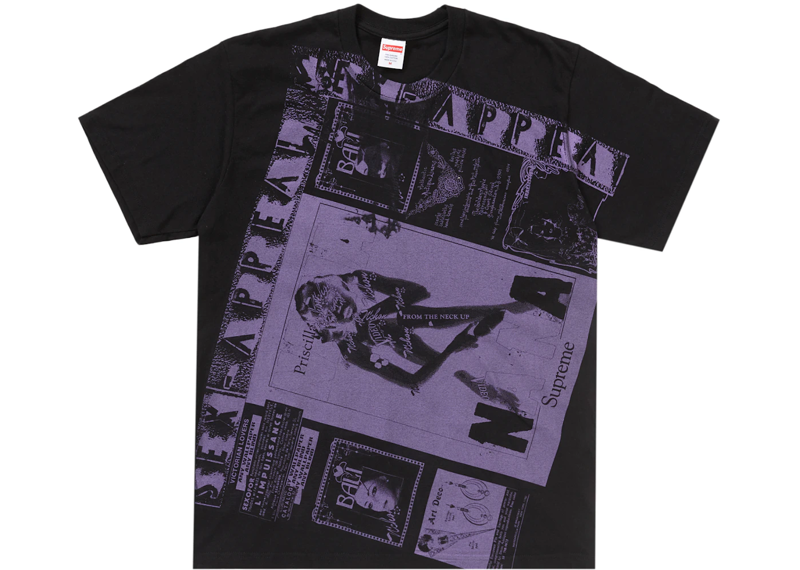 Supreme Collage Tee Black