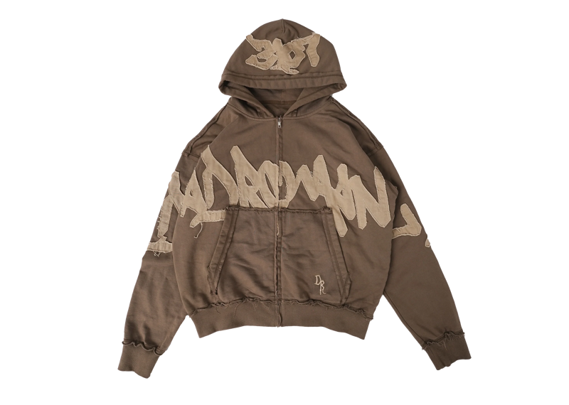 Dead Romance Freedom Hoodie Brown