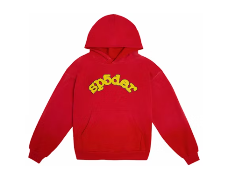 Sp5der OG Logo Hoodie Red